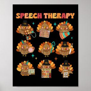 Speech Therapy Türkei Slp Speech Therapist der Fal Poster
