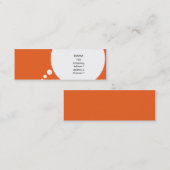 Speechbubble - dünn mini visitenkarte (Vorne/Hinten)