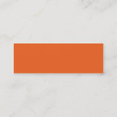 Speechbubble - dünn mini visitenkarte (Rückseite)