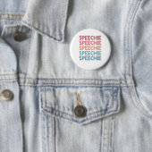 Speechie Retro Speech Pathology Pathologin SLP Button (Beispiel)