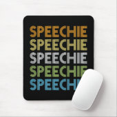 Speechie Speech Language Pathologist Therapist Mousepad (Mit Mouse)