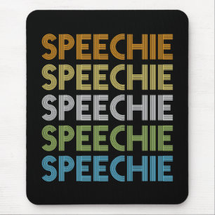 Speechie Speech Language Pathologist Therapist Mousepad