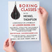 Speed Ball, Boxing Class Advert Flyer (Hand)