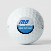 Speed Blue Golf Ball (Vorderseite)