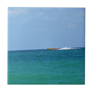 Speed Boat, Fort Lauderdale, Florida Fliese
