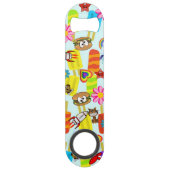 Speed Bottle Opener Hamburger Blumenspektakel Flaschenöffner (Vorderseite)