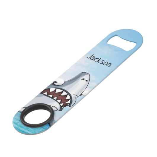 Speed Bottle Opener Shark Flaschenöffner (Vorderseite Schrägansicht)