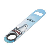 Speed Bottle Opener Shark Flaschenöffner (Rückseite Schrägansicht)