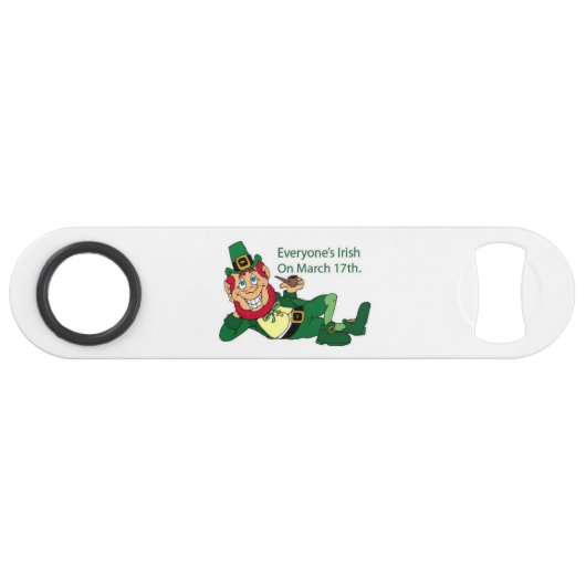Speed Bottle Opener St. Patrick's Day Speedflaschenöffner (Vorderseite (Horizontal))