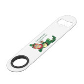 Speed Bottle Opener St. Patrick's Day Speedflaschenöffner (Rückseite Schrägansicht)