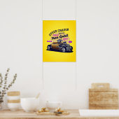Speed Chaser Vintage Car Poster (Küche)