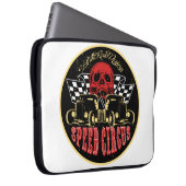 Speed Circus Originaldesign Laptopschutzhülle (Vorne Rechts)