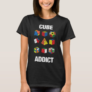 Speed Cubing Puzzle Cuber Cube Kids T-Shirt