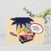 Speed Demon Birthday Feiertagskarte (Stehend Vorderseite)