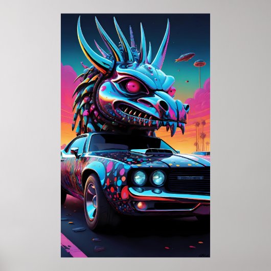 Speed Demon - Ken Gage Art Poster (Vorne)