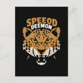 Speed Demon Postkarte (Vorderseite)