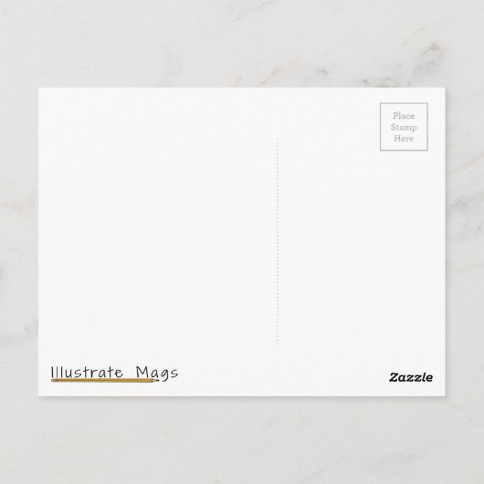 Speed Devil Postkarte (Rückseite)