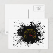 Speed Emblem Urban Style 2 Postkarte (Vorne/Hinten)