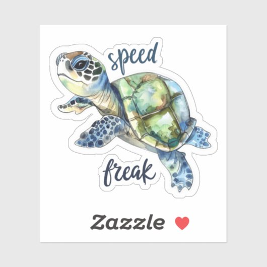 Speed Freak Vinyl Sticker (Blatt)