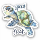 Speed Freak Vinyl Sticker (Vorderseite)