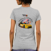 Speed Hunter | Frauen schlank T-Shirt (Rückseite)