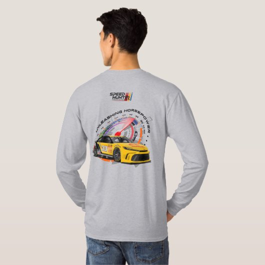 Speed Hunter | Men Long Sleeve T-Shirt (Schwarz voll)