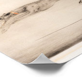 Speed II, Vitesse, 1933 von Louis Icart Poster (Ecke)