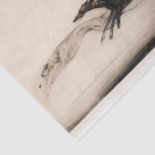 Speed II, Vitesse, 1933 von Louis Icart Seidenpapier (Ausschnitt)