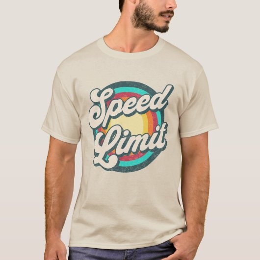 Speed Limit Retro Bullseye Konzert T-Shirt (2025) (Vorderseite)