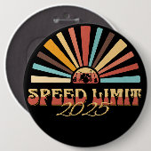 Speed Limit Sommer 2025 Sonnenaufgang Button (Vorne & Hinten)