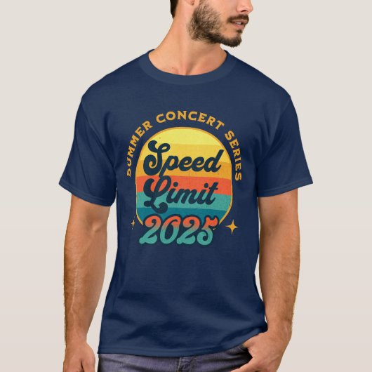 Speed Limit Summer Concert Series 2025 T - Shirt (Vorderseite)
