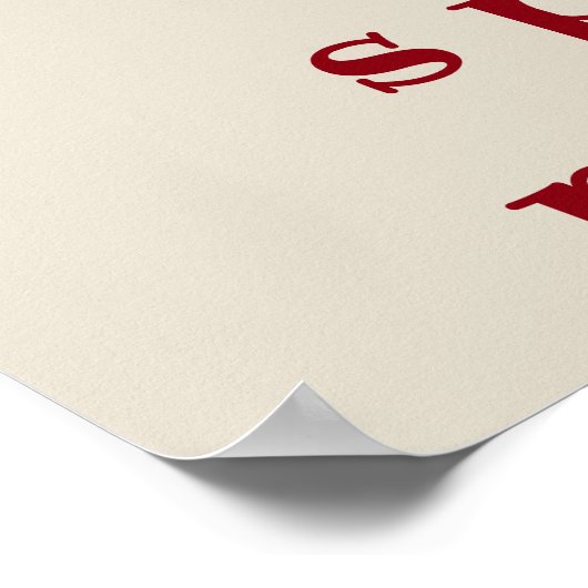 SPEED Rekord Poster (Ecke)