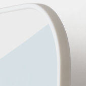 Speed Runner Silhouette - Motion Blur Sports Icon Pickleball Schläger (Linke Seite)