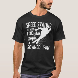 Speed Skaten Skate Kurz Track Skater Workout Tr T-Shirt