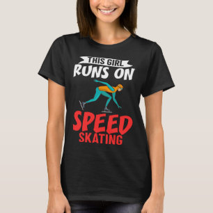 Speed Skaten Skate Kurz Track Skater Workout Tr T-Shirt