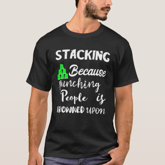 Speed Stacking Cups Sport Stacking Speed Stacker T-Shirt (Vorderseite)