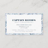 Speedboat Sport Angelcharter Visitenkarte (Rückseite)