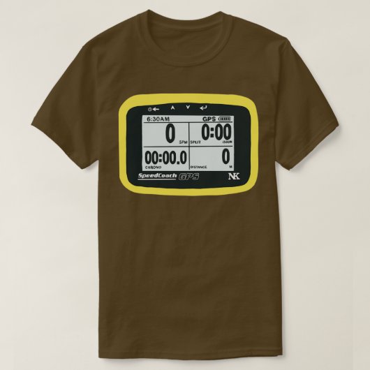 Speedcoach-Rudern T-Shirt (Design vorne)