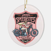 Speedettes Keramik Ornament (Links)