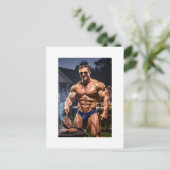 Speedo-Chroniken: BBQ-Biest-Modus Postkarte (Stehend Vorderseite)