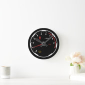 Speedometer - Tachometer Car Lover Runde Wanduhr (Zuhause)