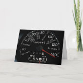 Speedometer Vatertag Karte (Vorderseite)