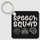 Speedsquad SLP Speech Language Pathologe Funny Schlüsselanhänger (Vorderseite)