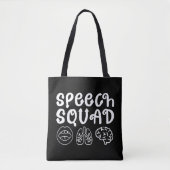 Speedsquad SLP Speech Language Pathologe Funny Tasche (Vorderseite)