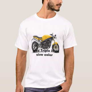 speedTriple_colourYellow, T-Shirt