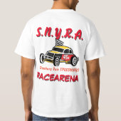 Speedway Danbury angemessenes Racearena T-Shirt (Rückseite)