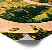 Speedway, Indiana die älteste Rennstrecke Poster (Ecke)