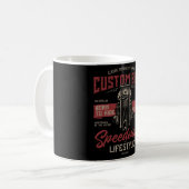 Speedway Kaffeetasse (Vorderseite Links)