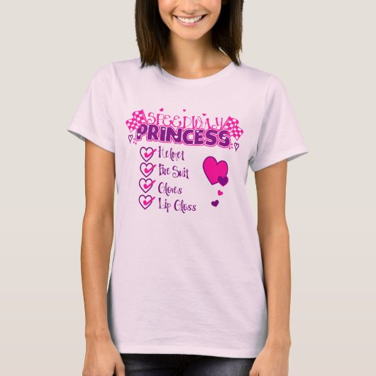 Speedway Princess T-Shirt (Vorderseite)