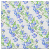 Speedwell Aquarellkunst gemustertes Gewebe Stoff (Nahaufnahme)